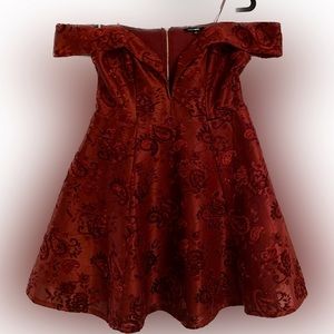 Fashion Nova Off the Shoulder Dress